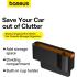 Baseus Car Seat Gap Organizers Storage Box Console Car Organizer for Cellphones, Wallets, Keys, Cards, Passenger Side & Driver Side - Black